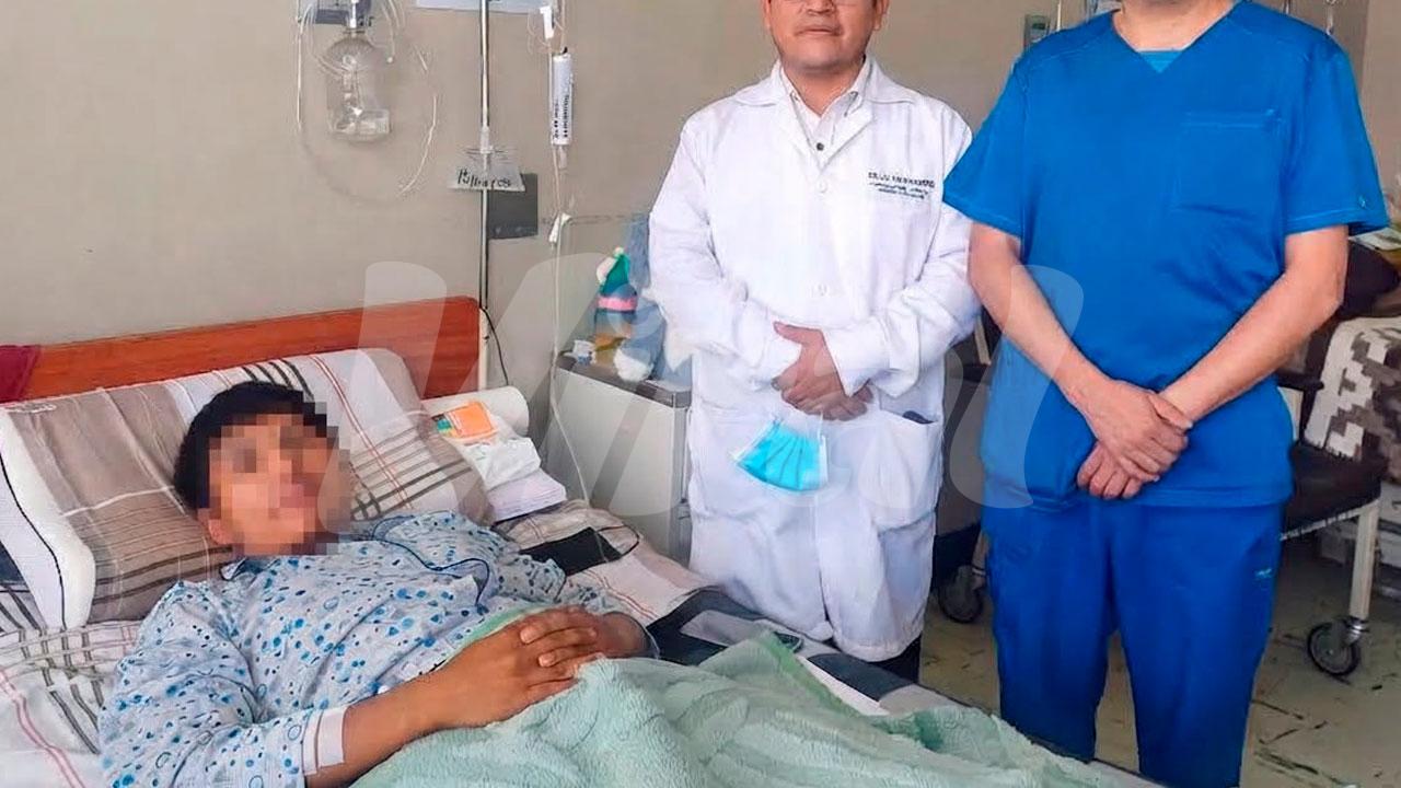 Arequipa: estudiante sobrevive tras reconstrucción de tráquea seccionada en accidente vial