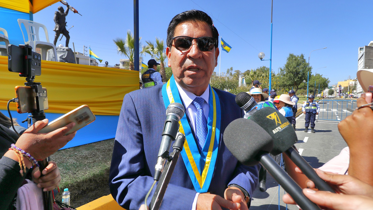 José Luis Bustamante y Rivero priorizará la seguridad y orden durante su aniversario