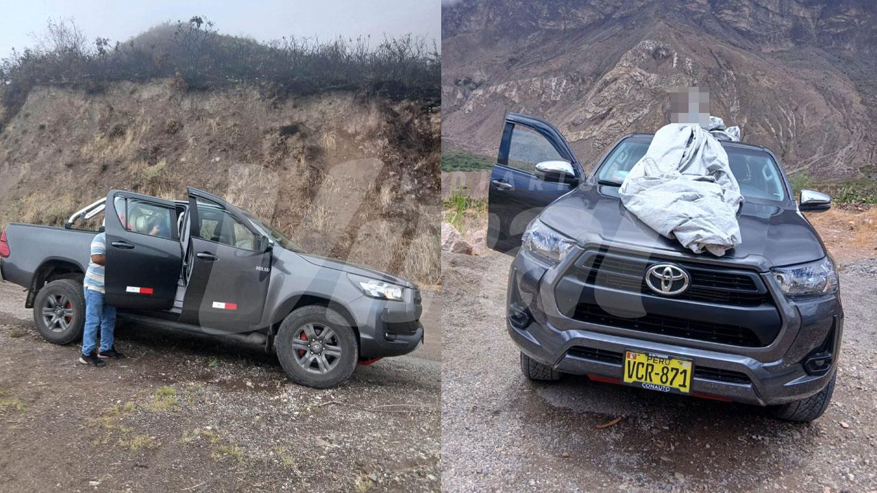 Camaná: buscan camioneta robada tras violento asalto a agricultor
