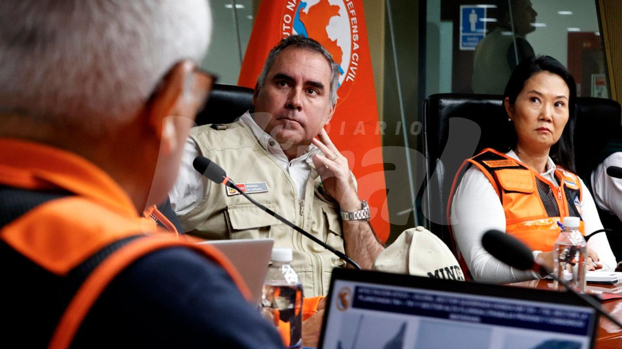 Ministro de Defensa viajará al sur para supervisar respuesta ante lluvias intensas