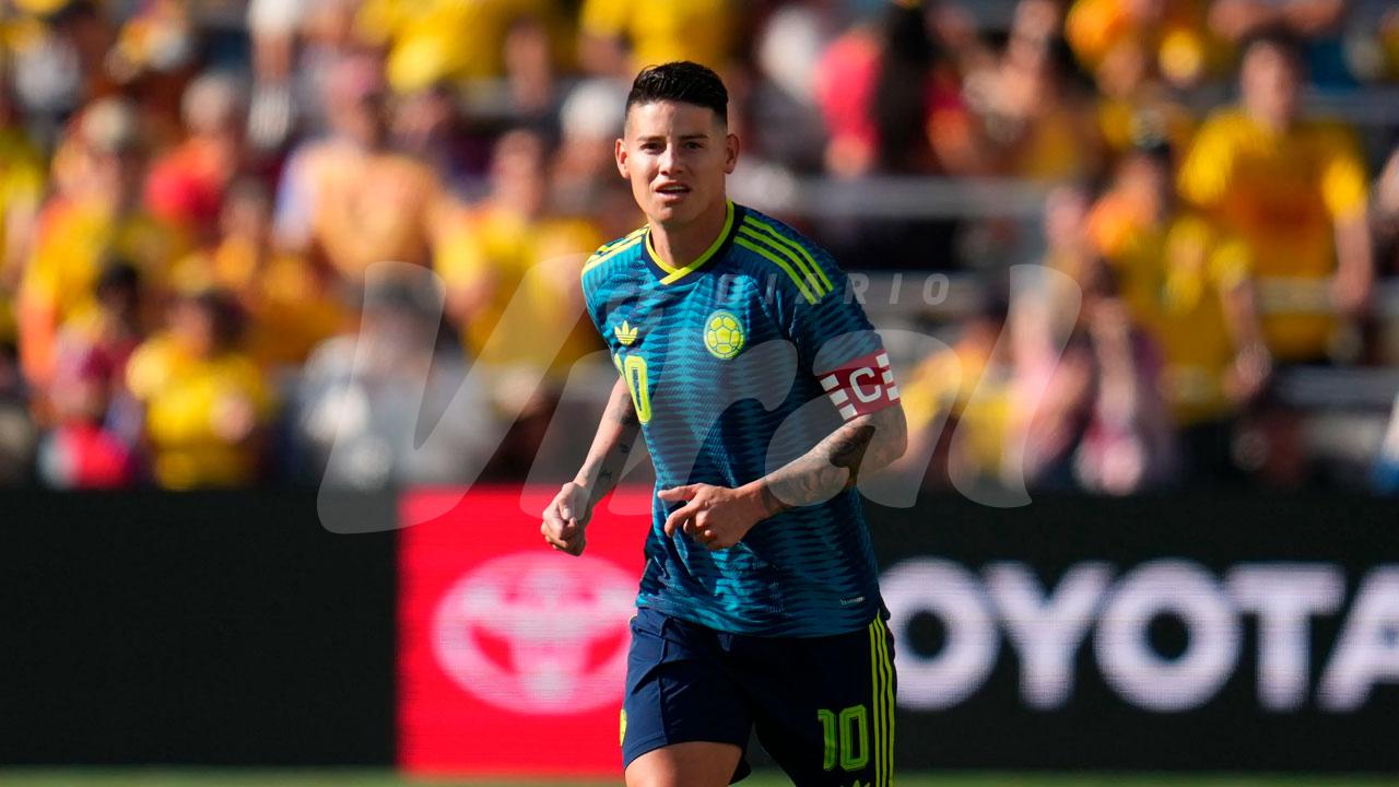 James Rodríguez queda libre tras salir del Minnesota United
