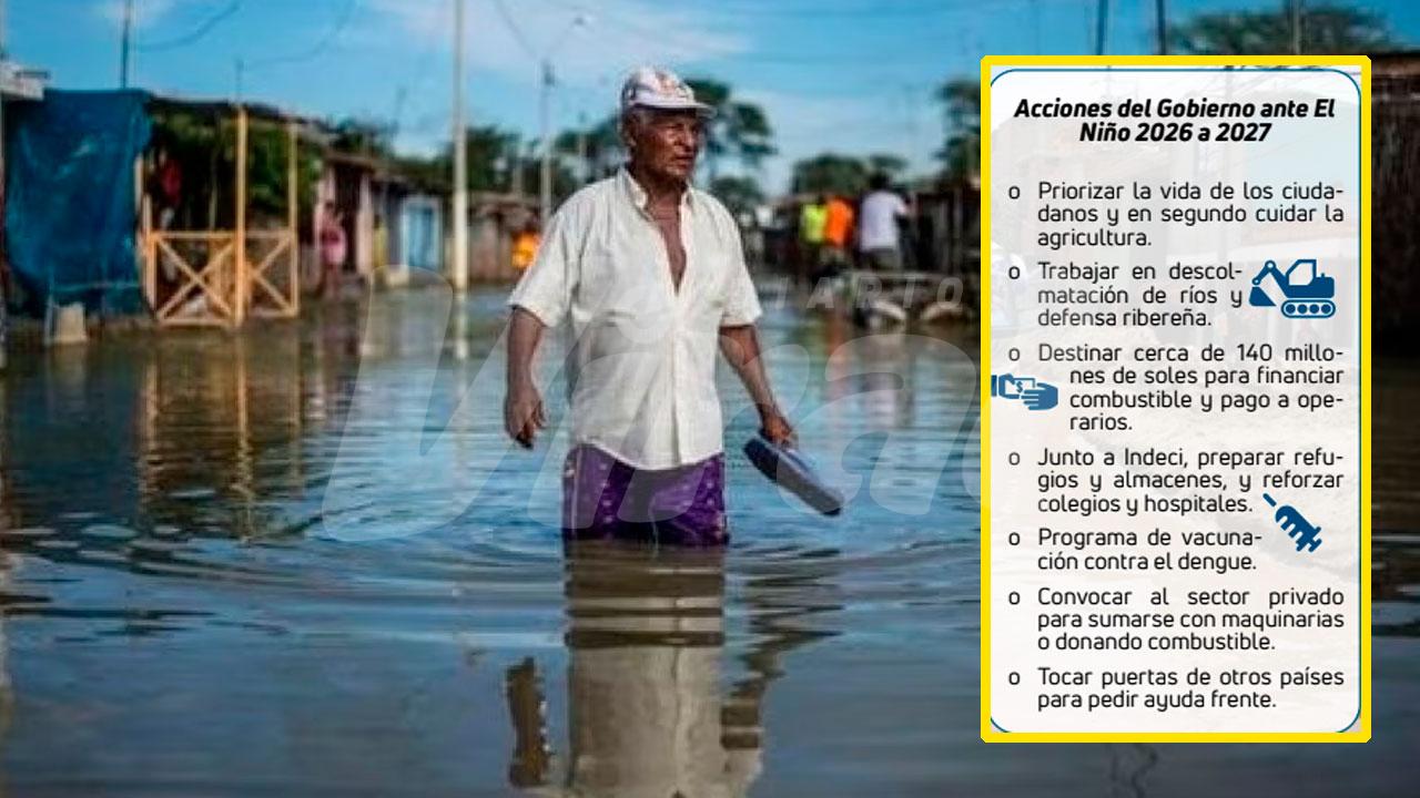 Crecen las dudas por medidas del Gobierno ante El Niño