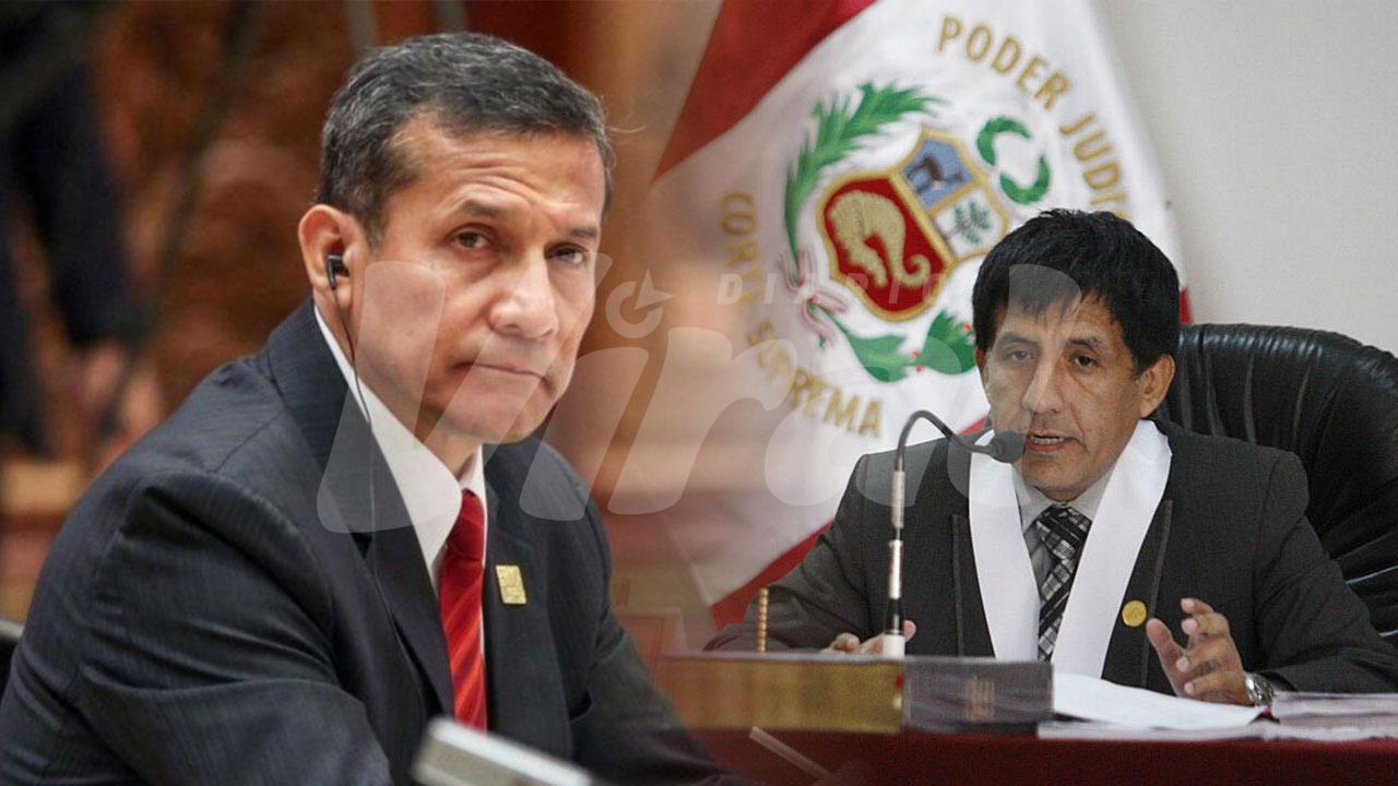 Humala denuncia a juez Carhuancho por abuso de autoridad