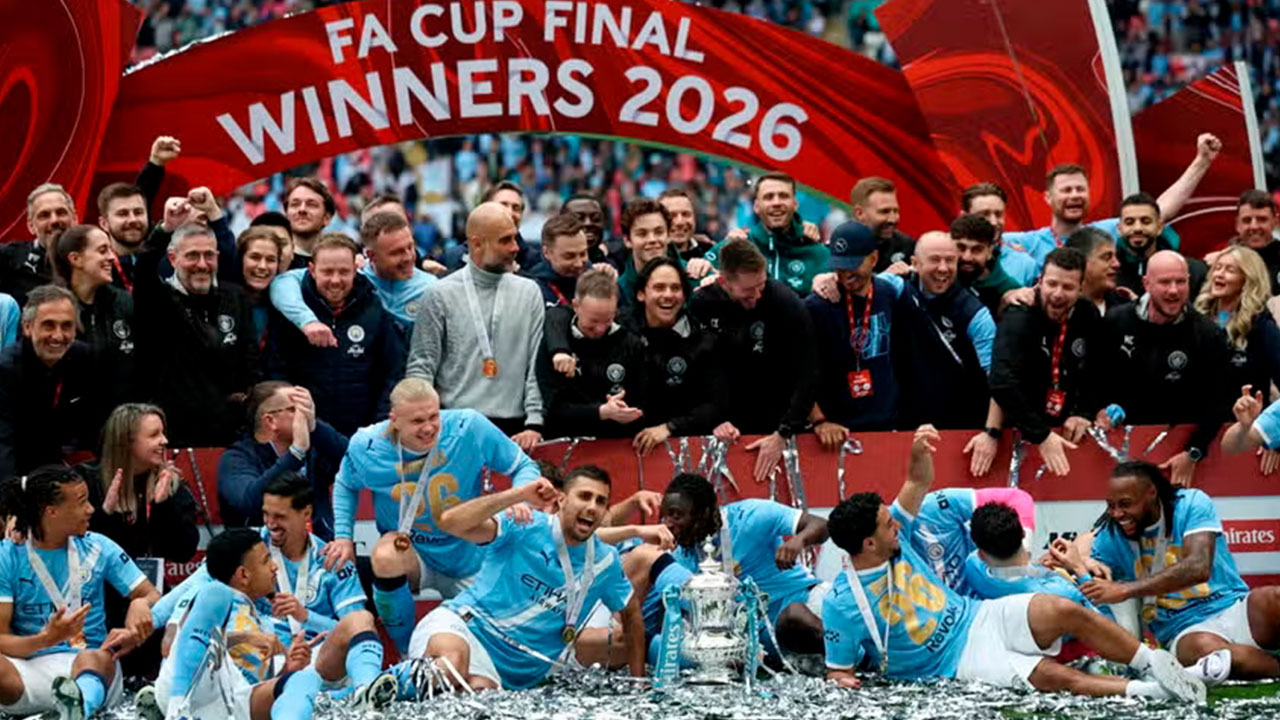 Manchester City conquistó la FA Cup 2026 tras vencer 1-0 al Chelsea