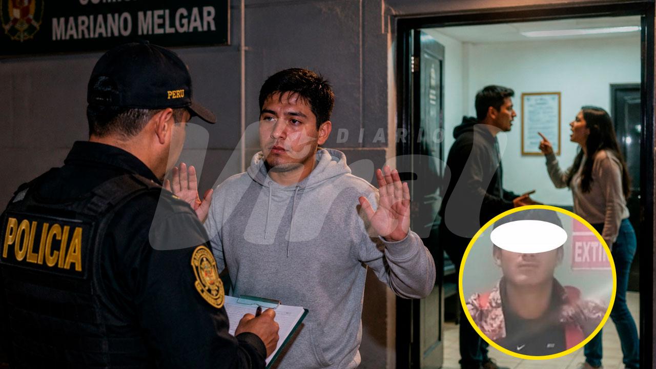 Varón con requisitoria se entrega a la Policía tras discusión con su pareja en Mariano Melgar
