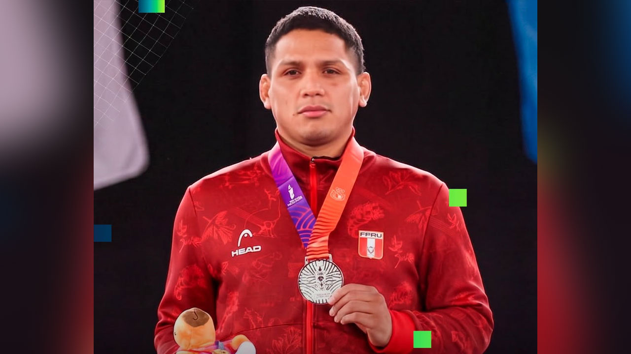 Carlos Espinoza ganó medalla de plata en los Juegos Suramericanos