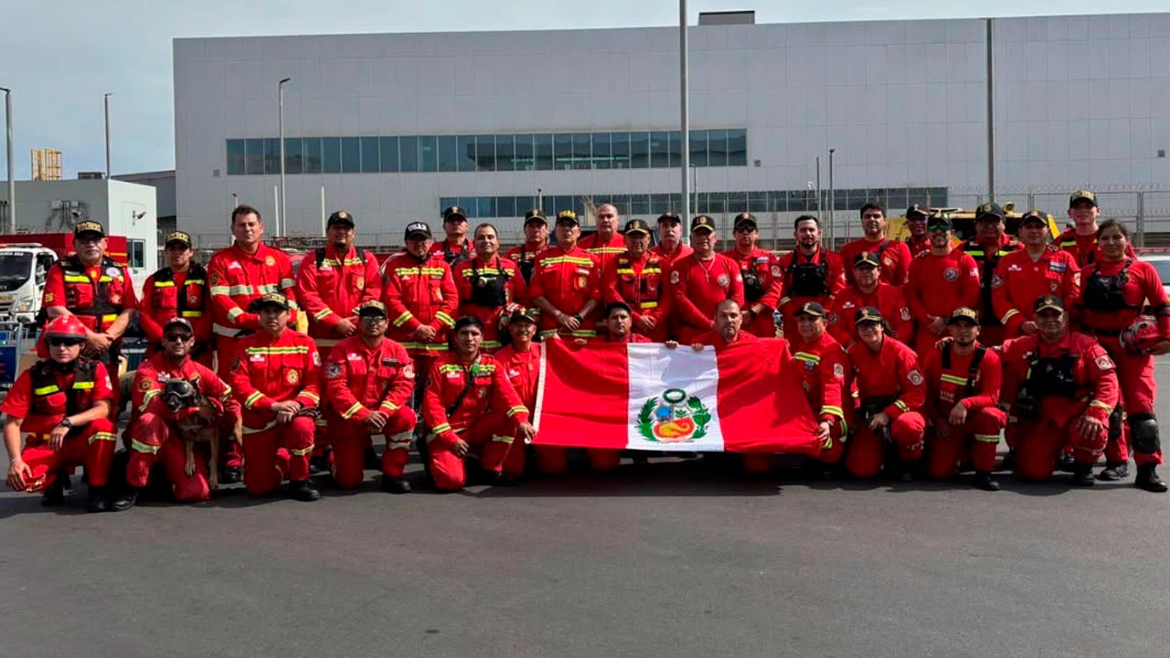 PCM reconoce labor de bomberos peruanos tras misión de rescate en Venezuela