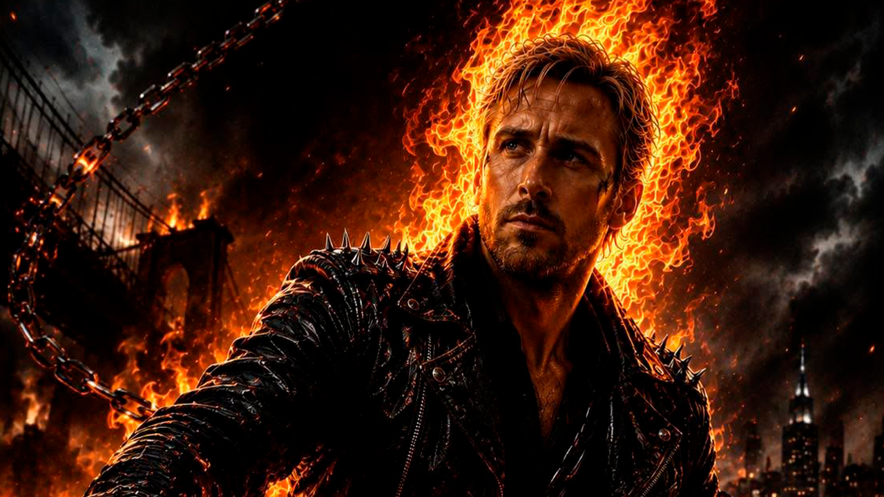 Ryan Gosling será Ghost Rider en el MCU: Marvel confirma película para 2028