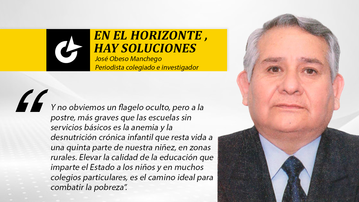 La deficiente educación nos ata a la pobreza