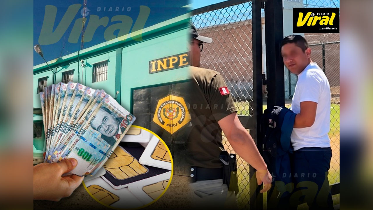 Arequipa: detienen a trabajador del INPE con S/20 mil y chips en penal de Socabaya
