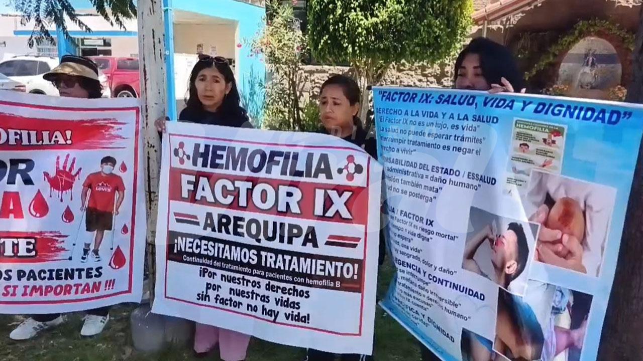 Siguen problemas en Essalud por falta de Factor IX para pacientes con hemofilia