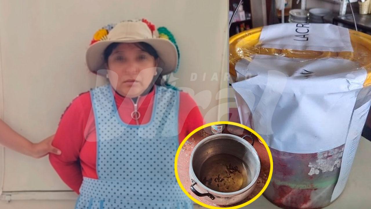 Arequipa: detienen a vendedora tras presunta intoxicación de seis personas en Majes