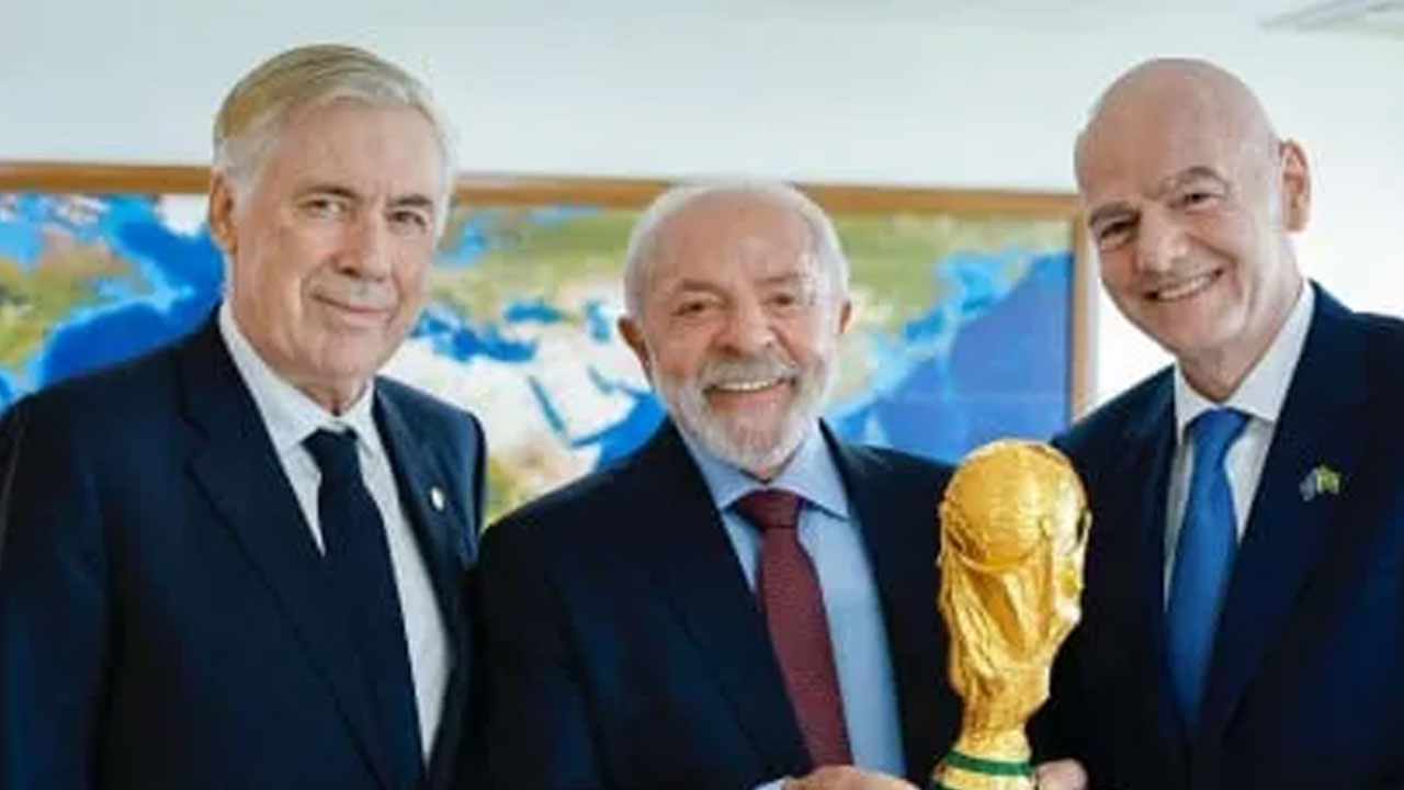 Lula le manda un recado a Ancelotti antes del Mundial: “¡Pateen! ¡Por el amor de Dios, pateen!”