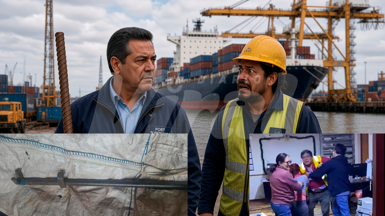 Trabajador de puerto de Ilo denuncia agresión con varilla de fierro