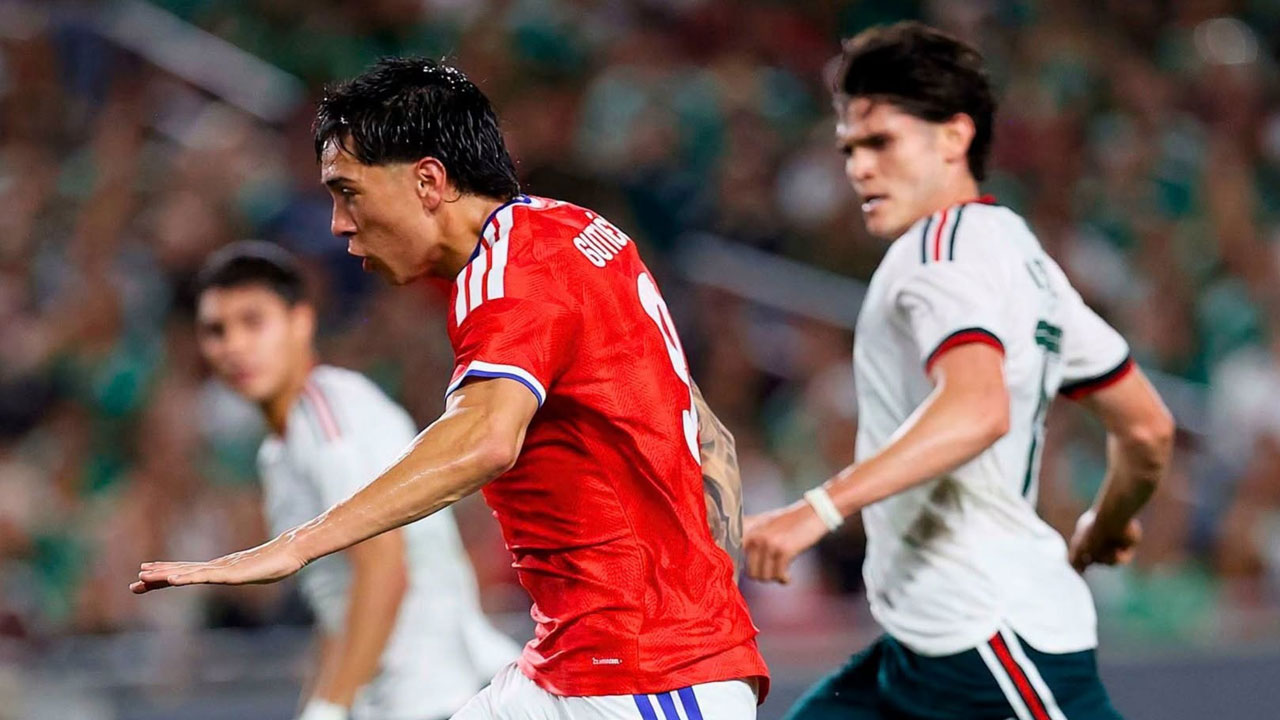 Chile venció 2-0 a México en amistoso disputado en Los Ángeles