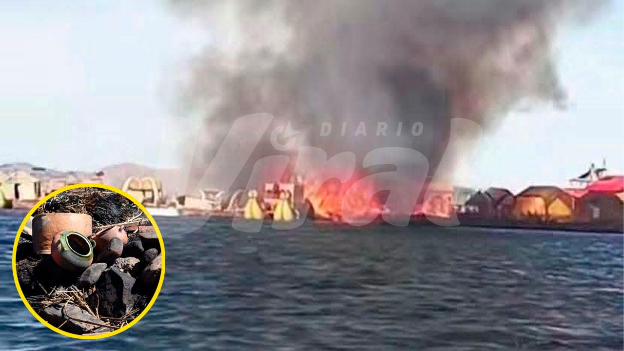 Incendio deja 33 damnificados en Uros