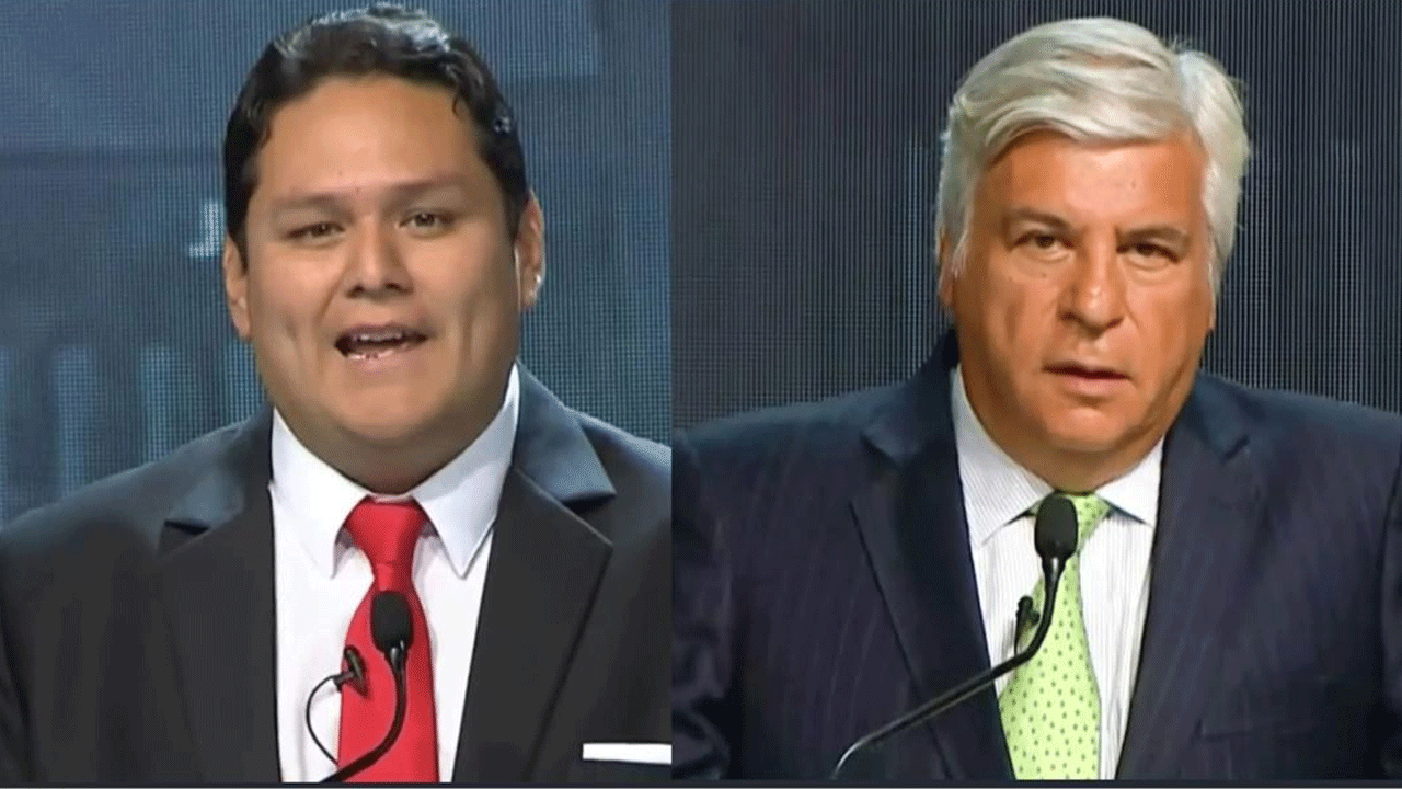 Valderrama arremete contra Olivera en debate presidencial y desata polémica en el JNE