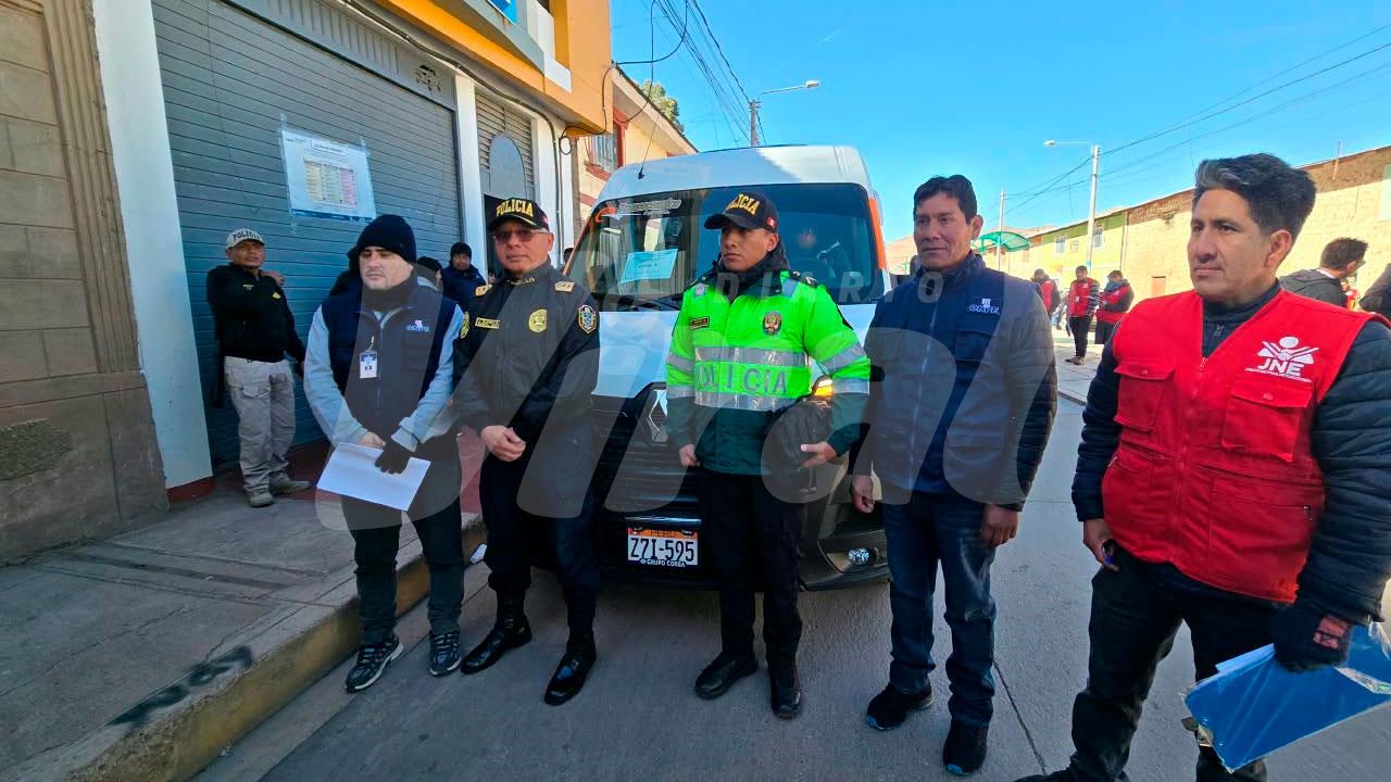 Más despliegue por elecciones en Puno 