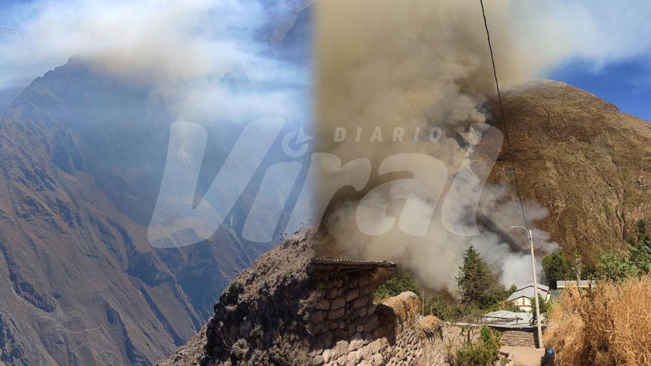 Dos incendios forestales afectan 40 hectáreas en Tapay y Toro