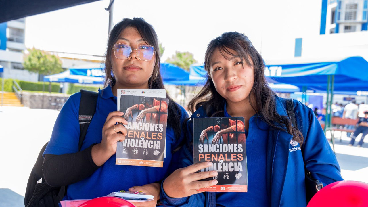 Orientan a más de 200 estudiantes sobre violencia sexual