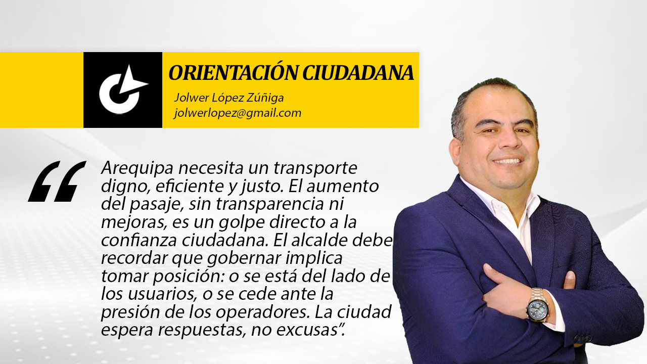 El alza del pasaje urbano y el silencio del alcalde