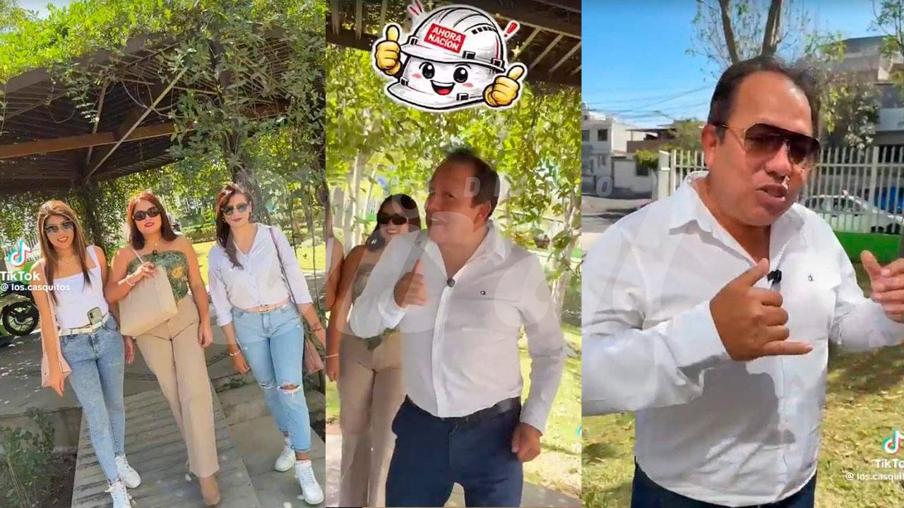 Candidato Alfredo Benavente graba a pocos metros de palacio municipal video de característica proselitista