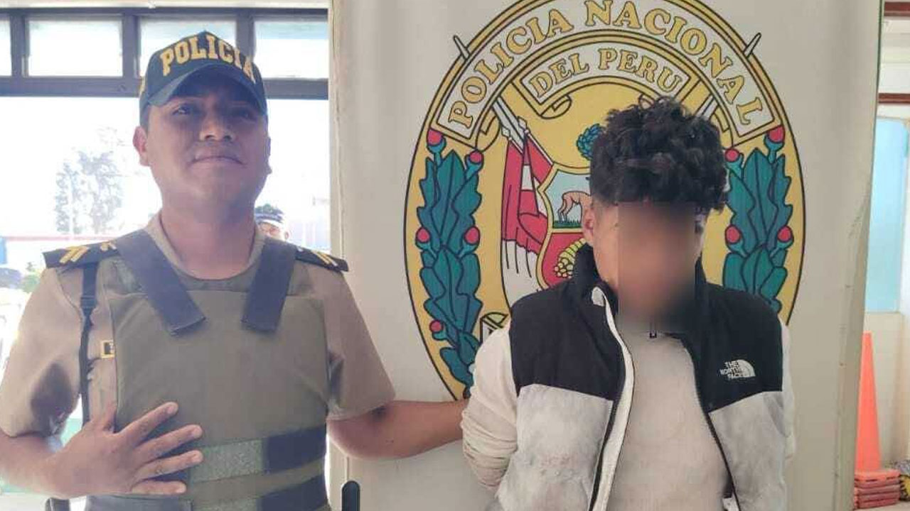 Cae presunto implicado en hurto de celular y sustracción de S/1500
