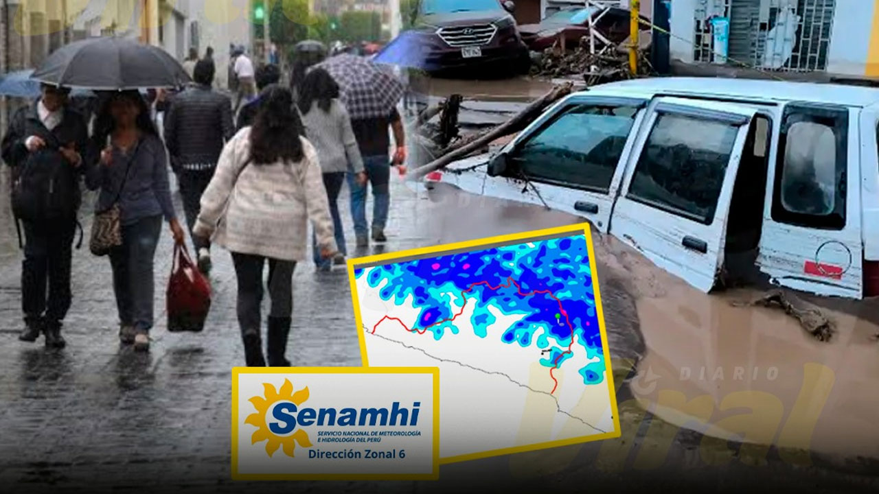 Senamhi alerta de regreso de lluvias en Arequipa