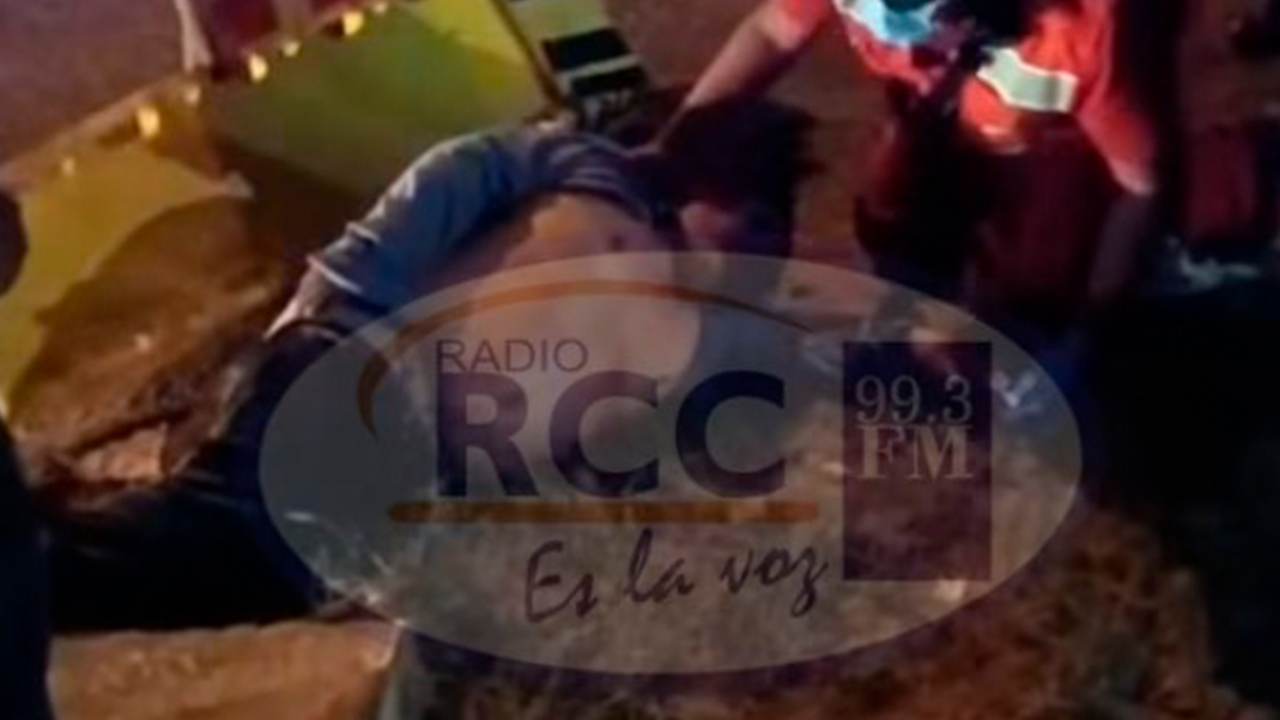 Taxista salva a hombre que era arrastrado por canal de regadío en Tacna
