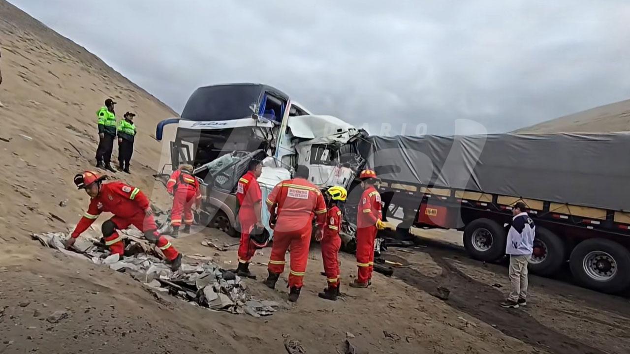 Camaná: triple choque deja 4 muertos y 10 heridos