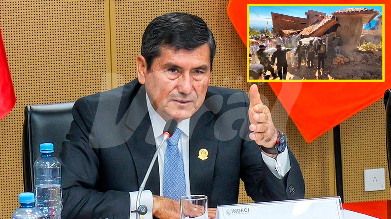 Premier Luis Arroyo anuncia emergencia en Junín tras sismo que dejó seis muertos