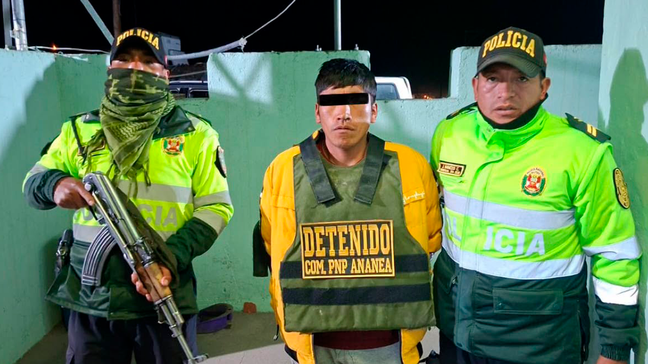 Puno: detienen a tres presuntos integrantes de «Los fuertes de crucero» en Ananea