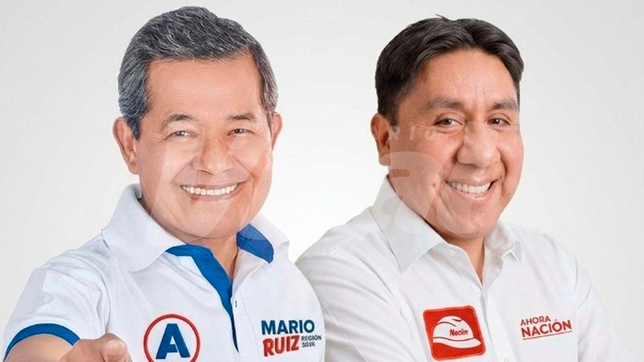 Mario Ruiz y Walter Anchapuri irían a segunda vuelta en Tacna