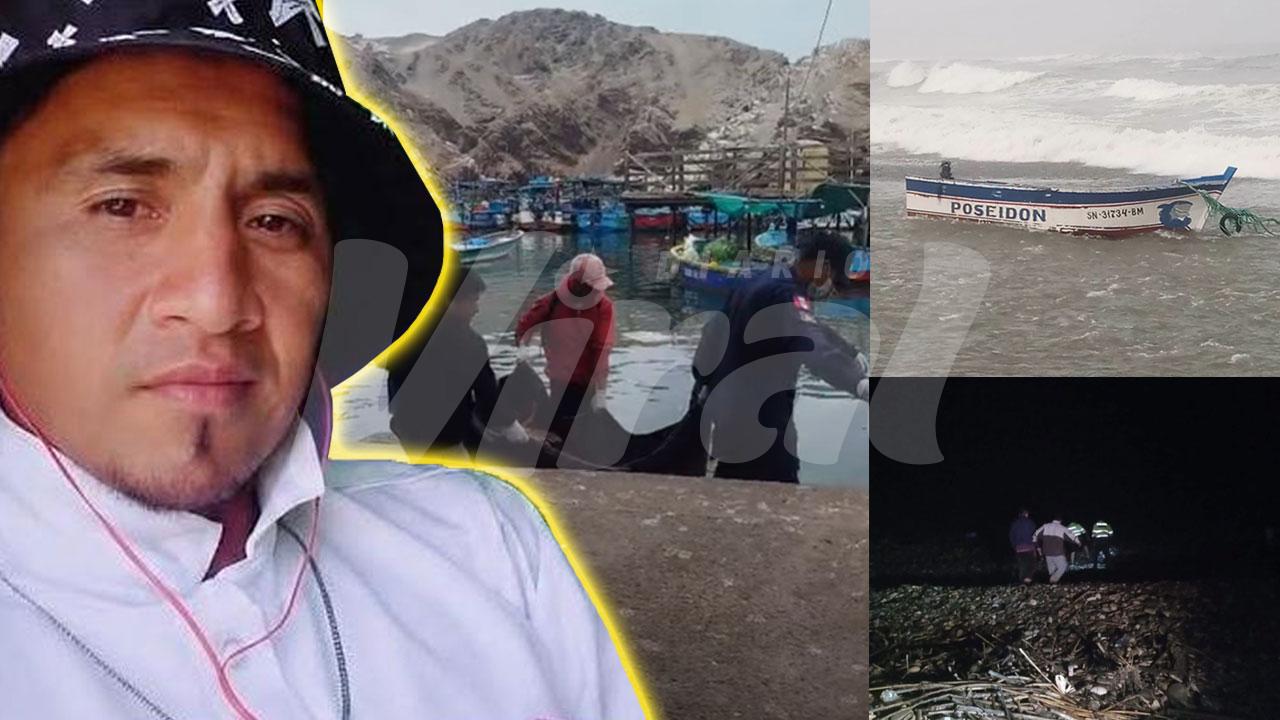 Hallan cuerpo de segundo pescador desaparecido tras naufragio en Camaná