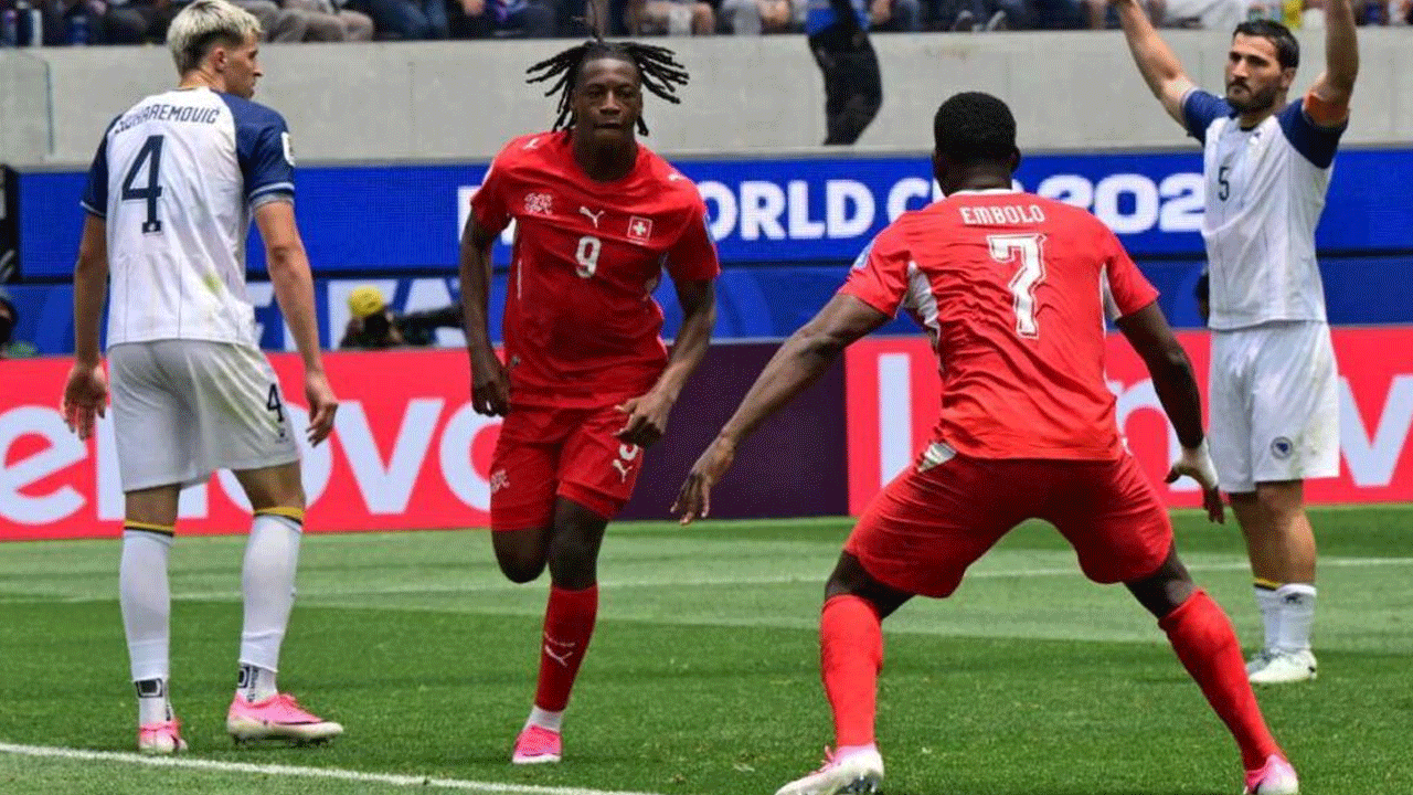 Suiza aplasta 4-1 a Bosnia y Herzegovina y sueña con la clasificación en el Copa Mundial de la FIFA 2026