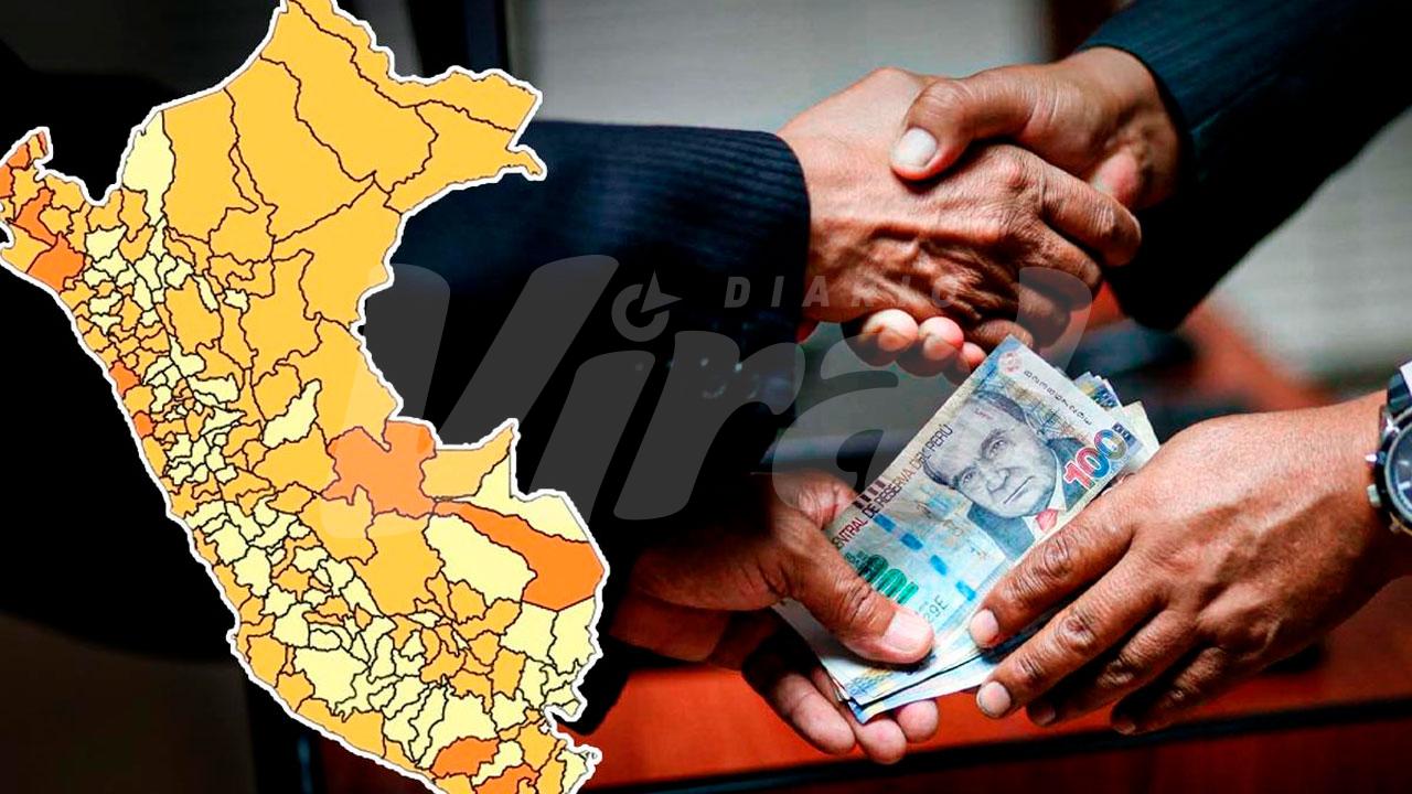 Perú registra el menor avance regional en reducción de corrupción