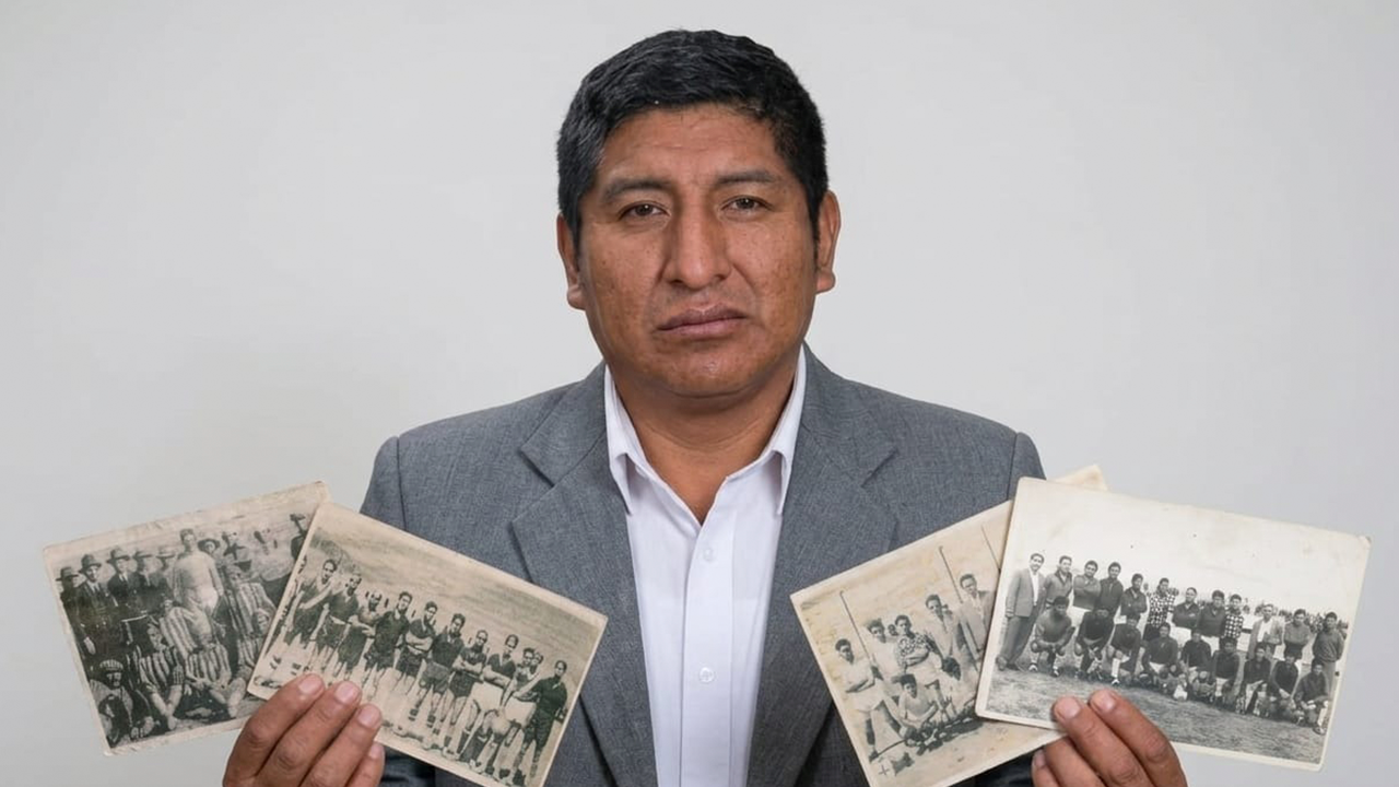 Fotografías antiguas rescatan la historia de los primeros clubes de fútbol de Huancané