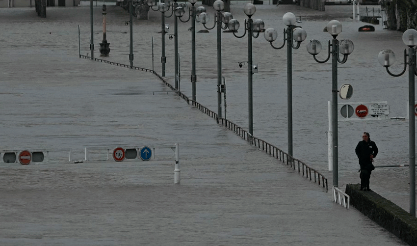 Tormenta Nils deja un fallecido y casi 900 mil hogares sin luz en Francia