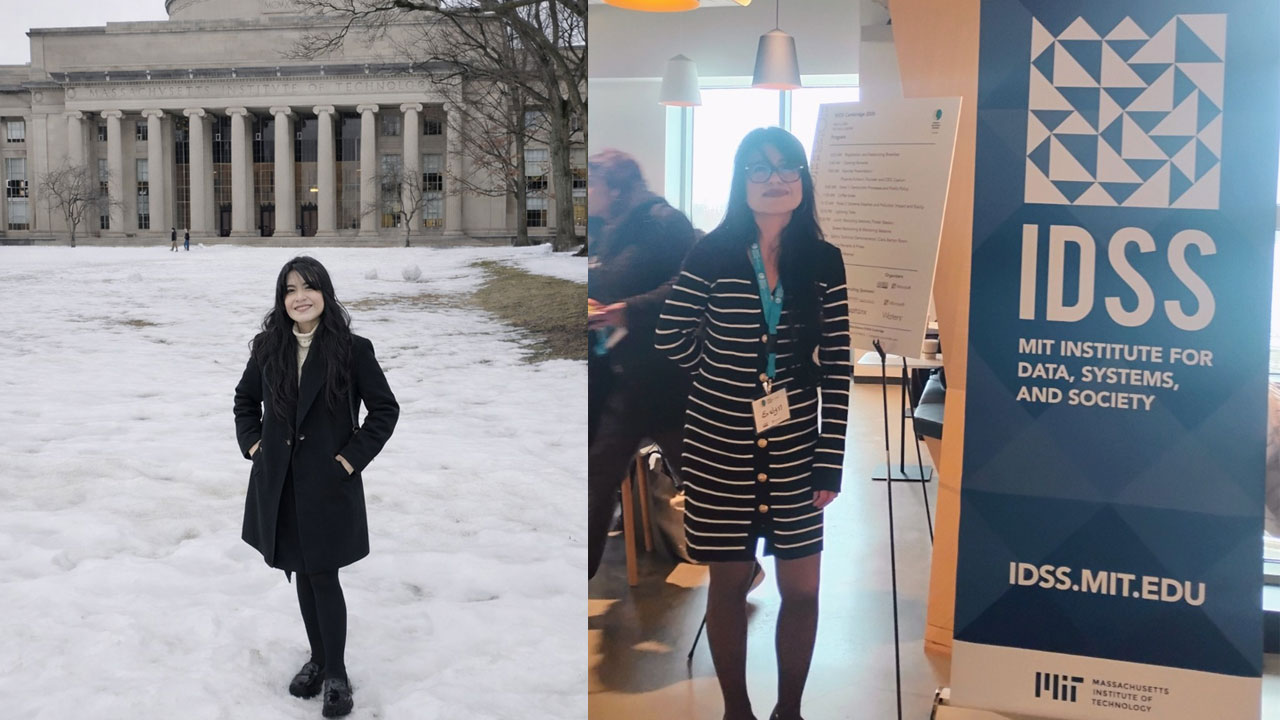 Trujillana destaca en conferencia de ciencia de datos del MIT y fue la única latina del evento