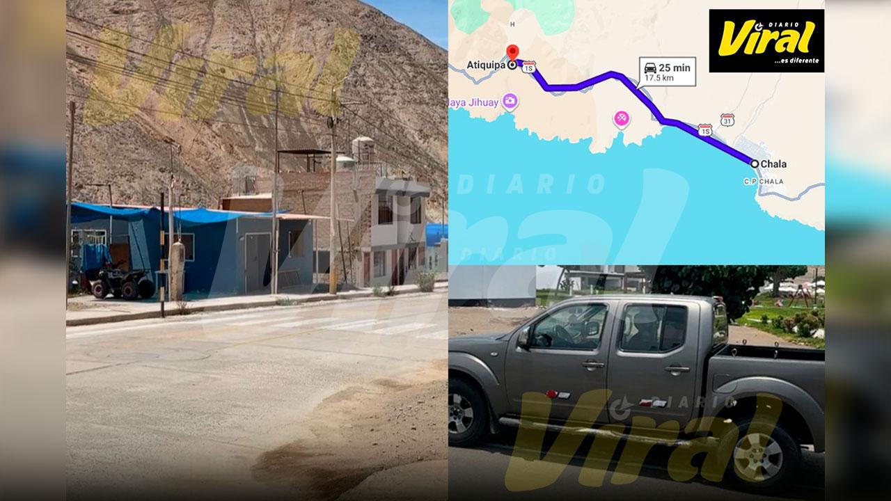 Asalto y secuestro en Chala