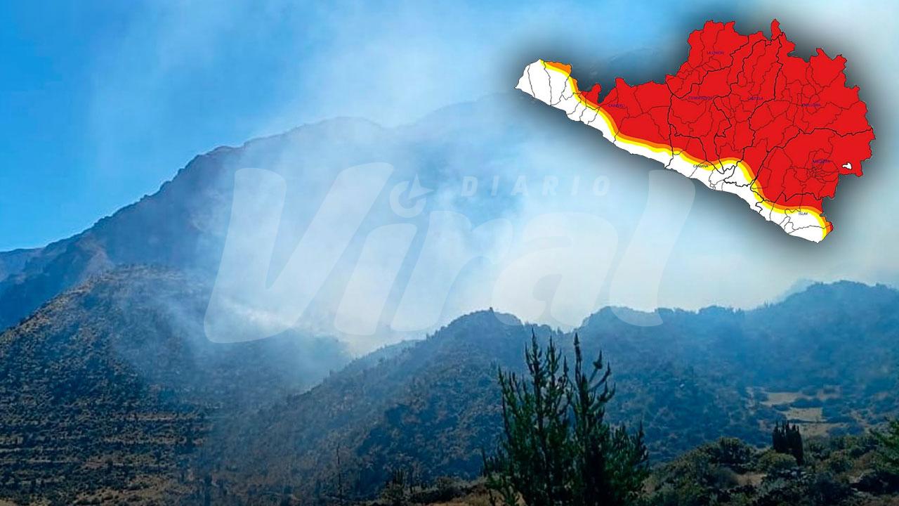 Arequipa en alerta por riesgo de incendios forestales