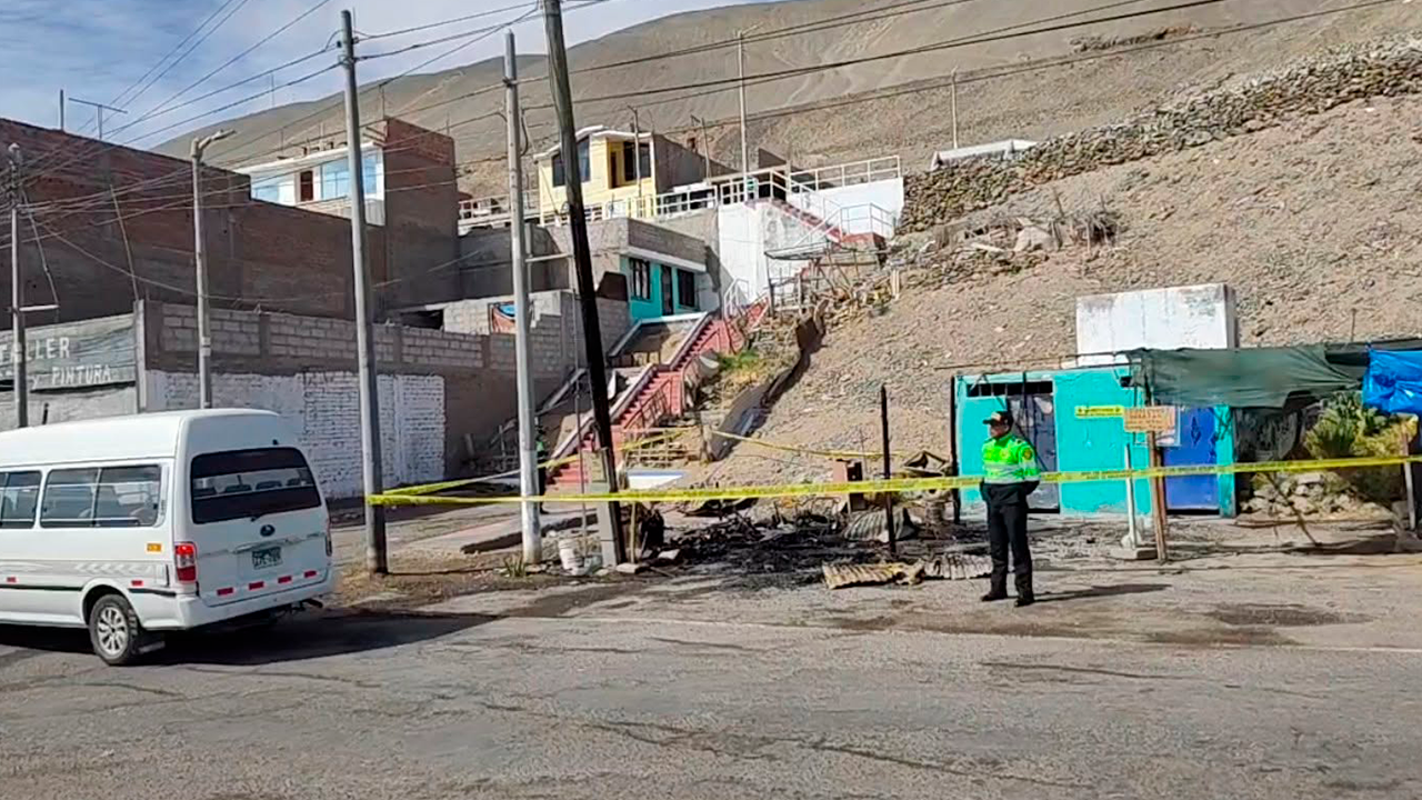 Adulto mayor con discapacidad muere quemado en incendio de vivienda en Ilo