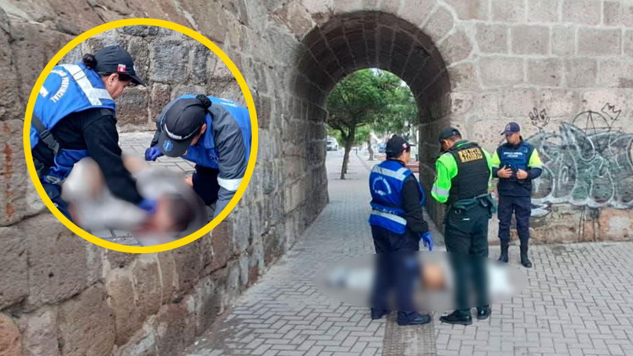 Hallan muerto a varón bajo el puente Bolognesi