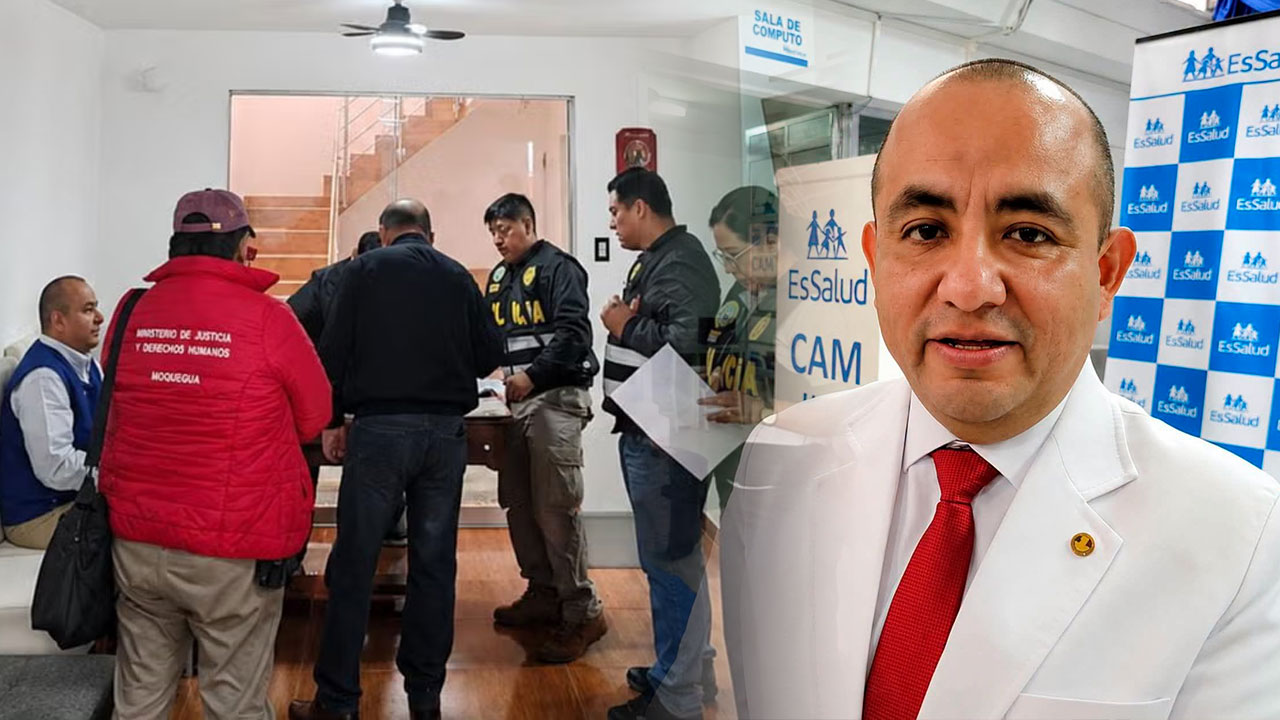 Moquegua: detienen a director de Essalud en Ilo