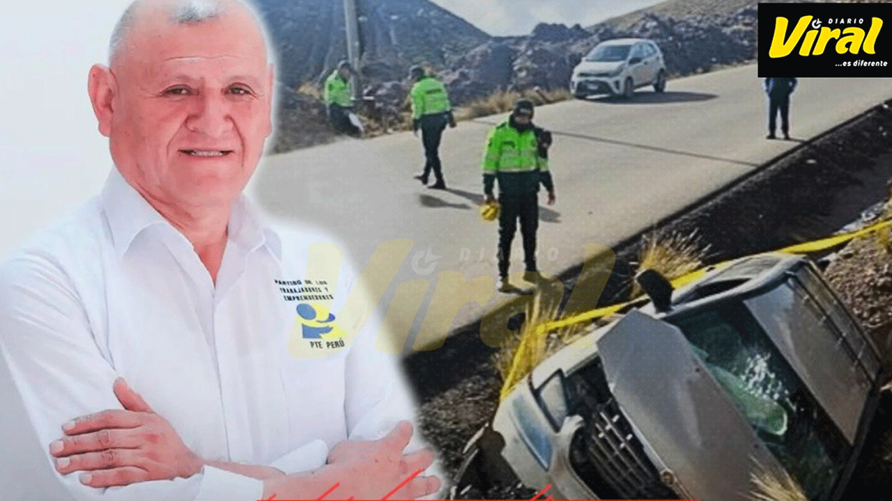 Muere candidato presidencial en accidente en Ayacucho: 