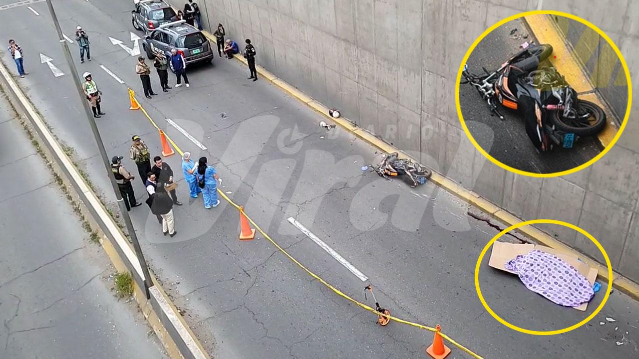 Pareja de esposos muere en trágico accidente en la avenida Venezuela