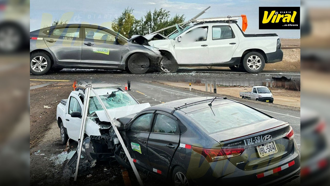 Conductor muere tras choque frontal contra auto que invadió su carril
