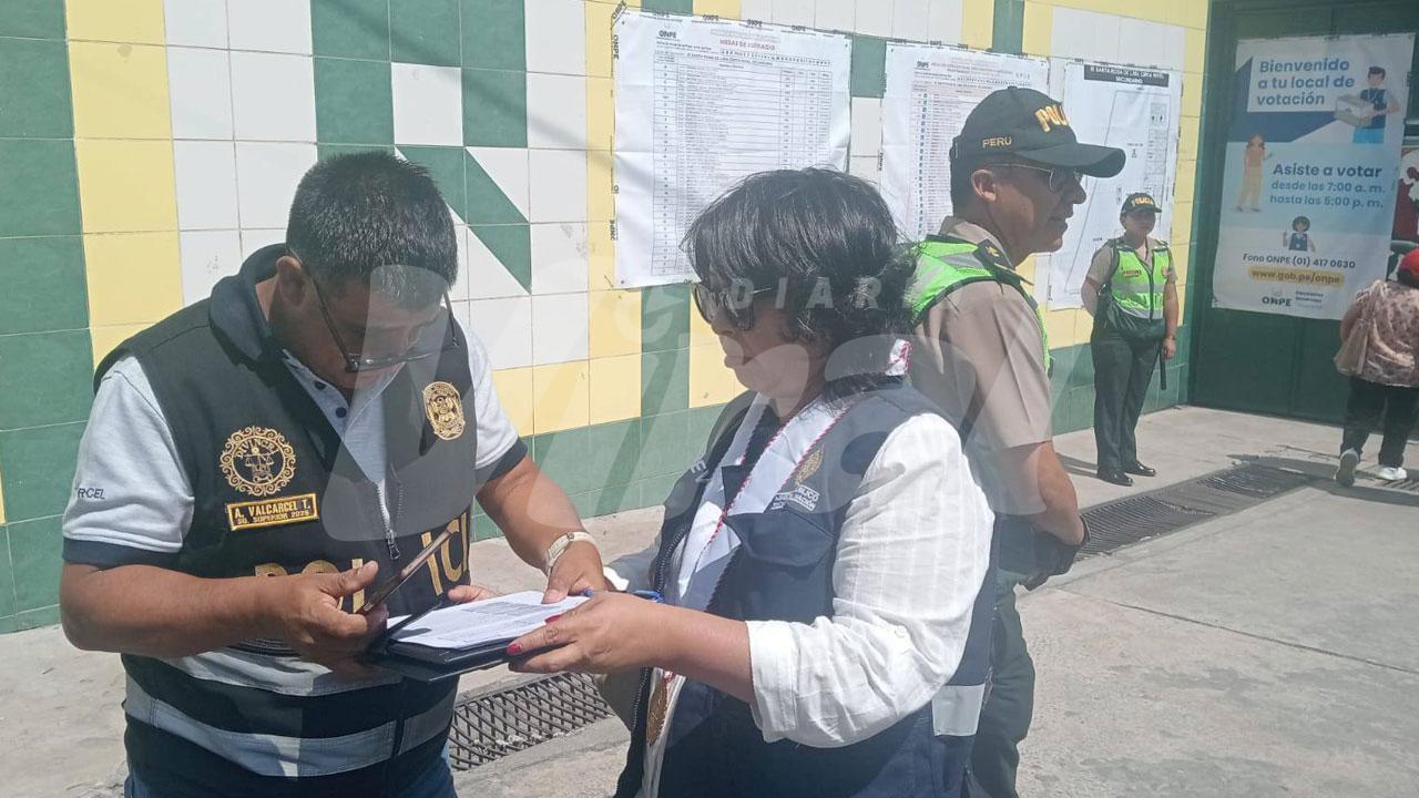 Fiscalía reportó siete incidencias por propaganda electoral durante elecciones en Arequipa