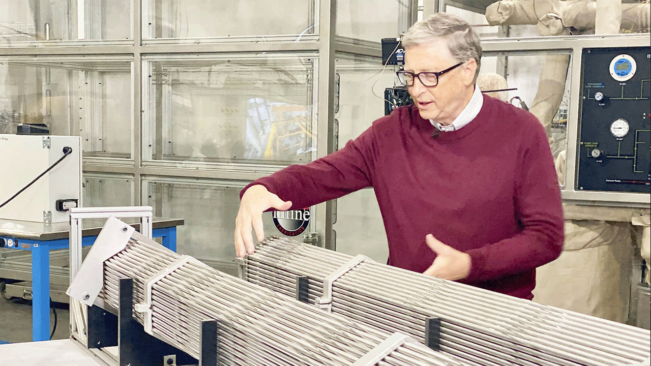Bill Gates impulsa reactor nuclear en EE. UU.