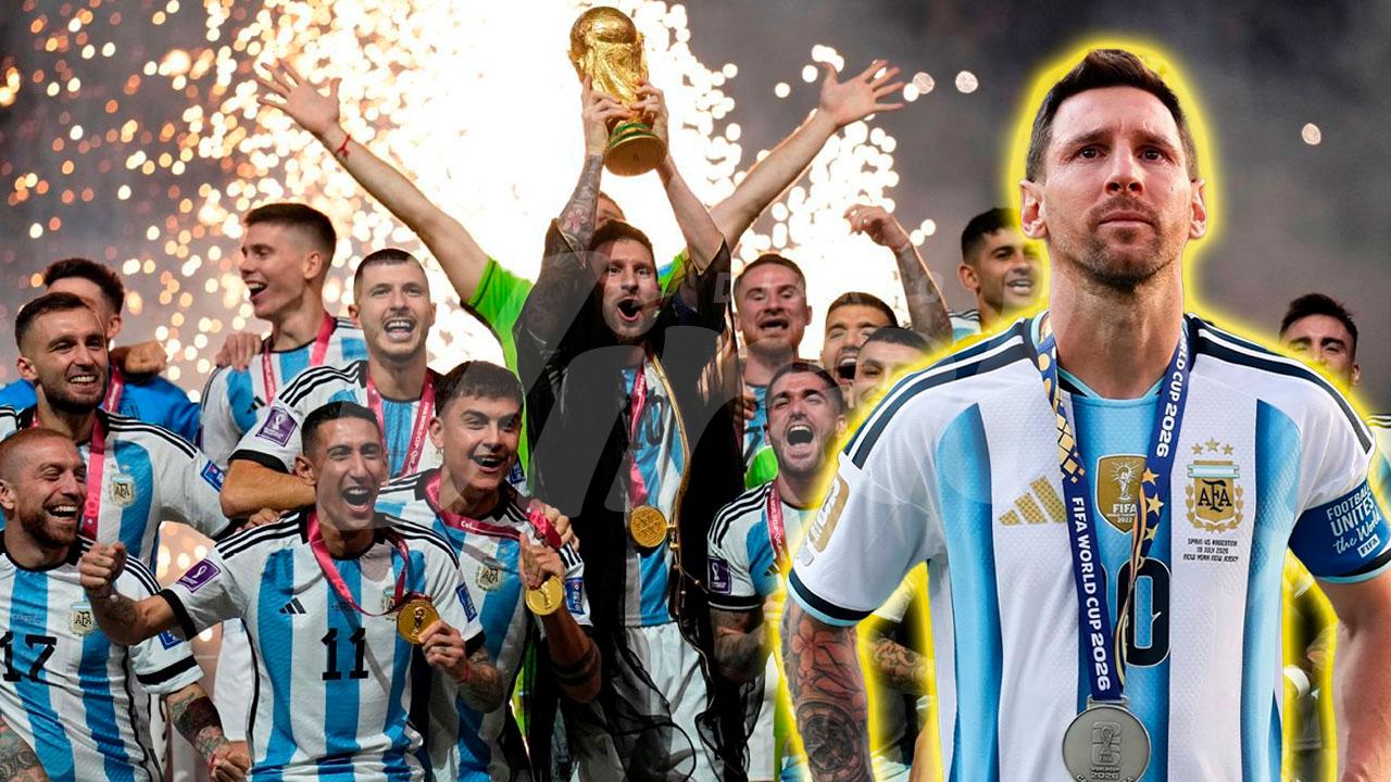 Messi se retira de la selección argentina